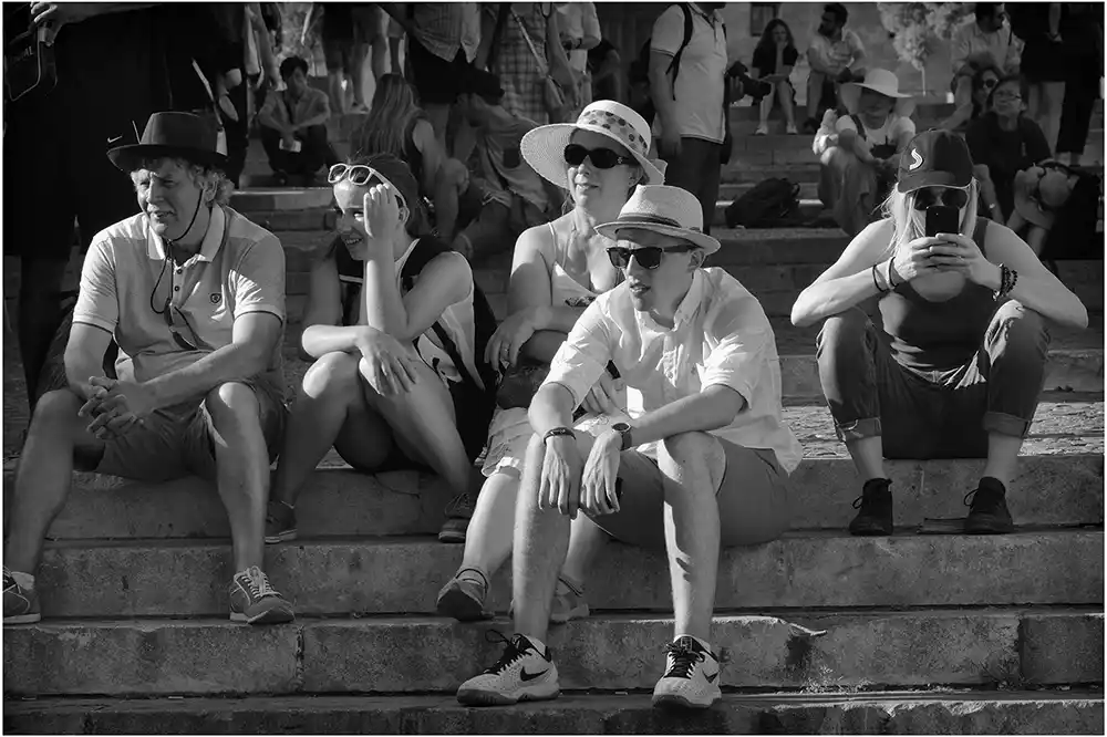 Touristes asiatiques en Provence Avignon_DSC_1512B