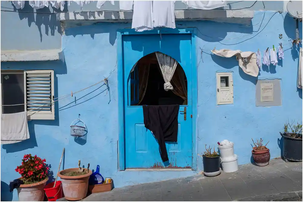 Maisons de pêcheurs colorées