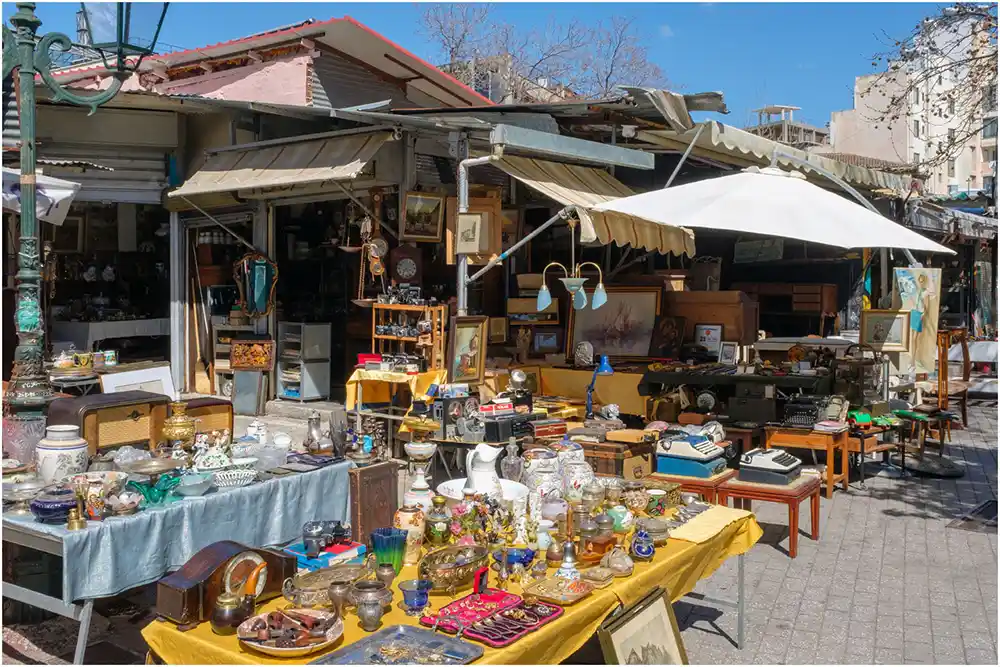 Le marché aux puces