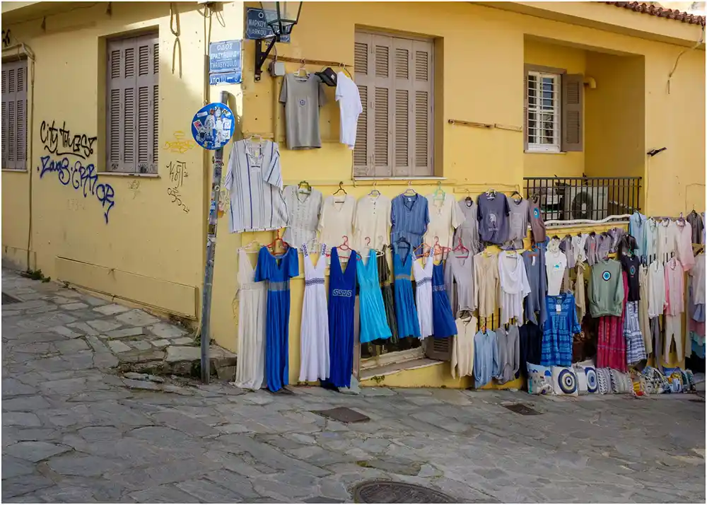 Boutique du quartier Plaka