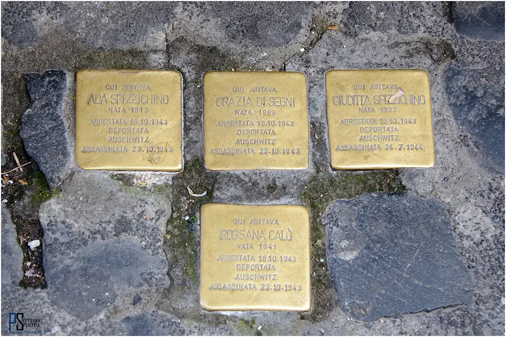 Plaques commémoratives - Quartier du Ghetto