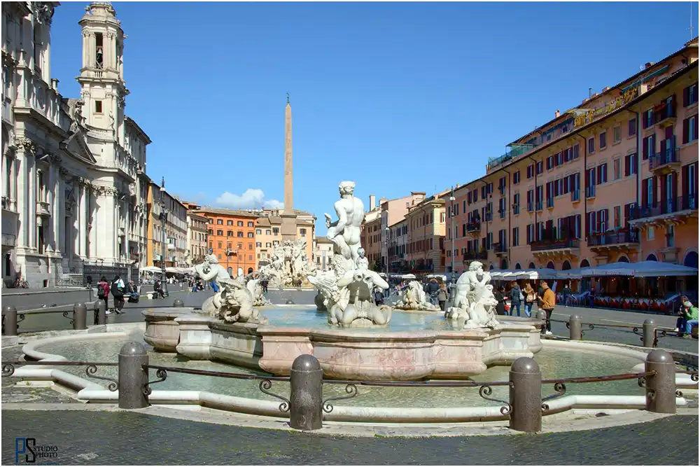 Piazza Navona et fontaine Rome