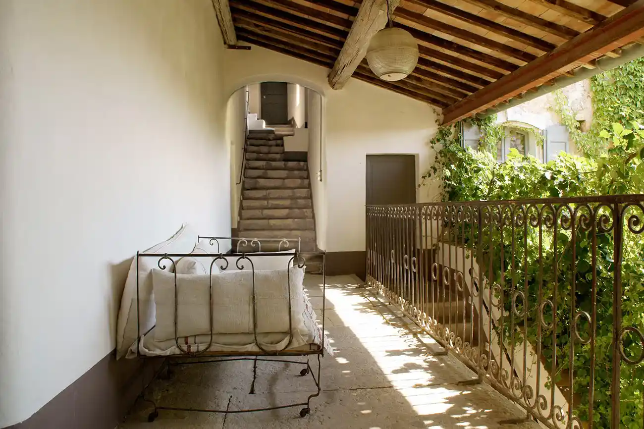 Détail extérieur, chambre d'hôte maison d'Ulysse en Occitanie
