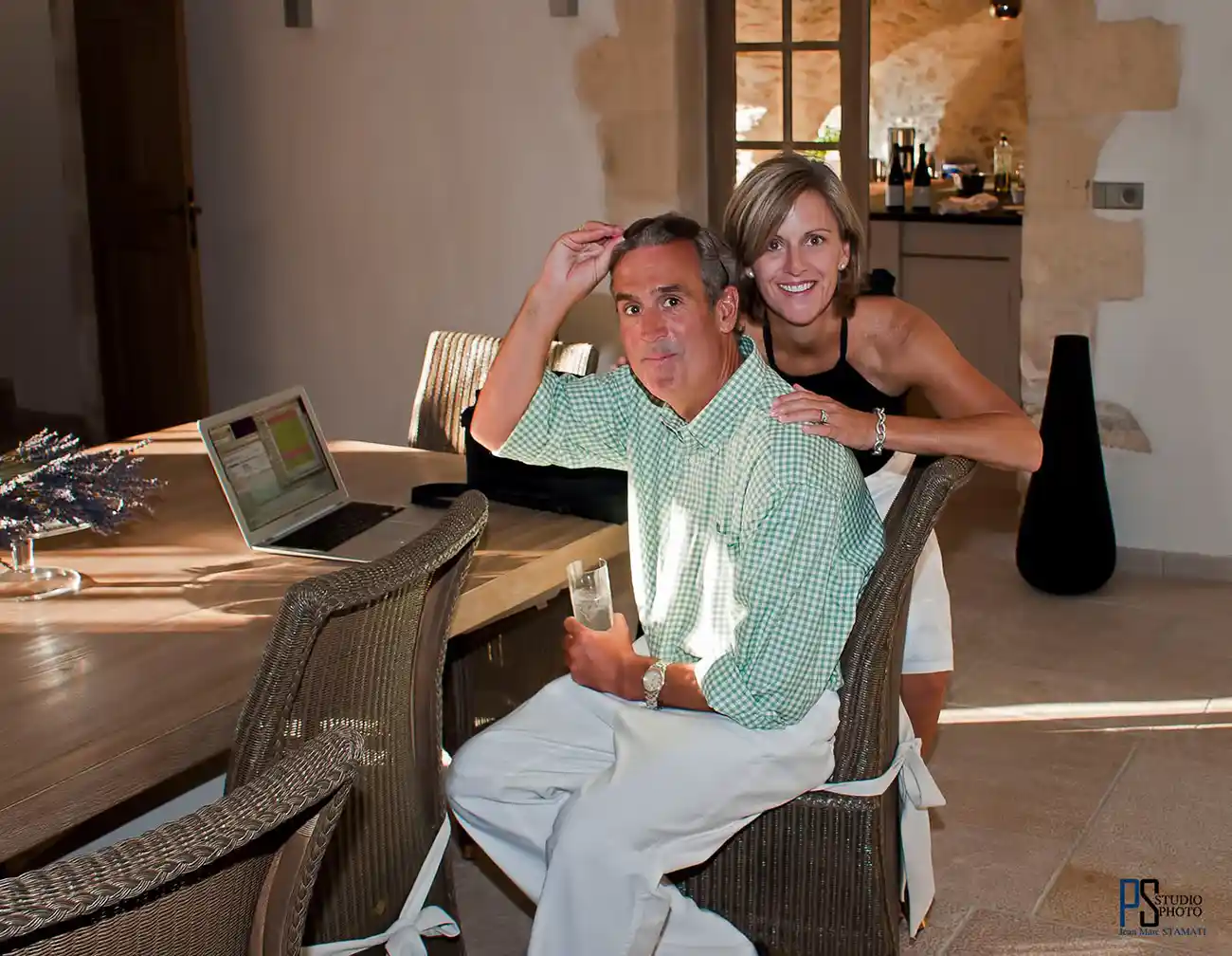 Portrait lors d&rsquo;un reportage pour Gould Capital US