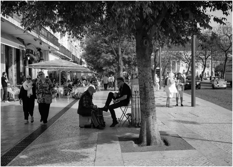 Cireur de chaussures – Lisbonne