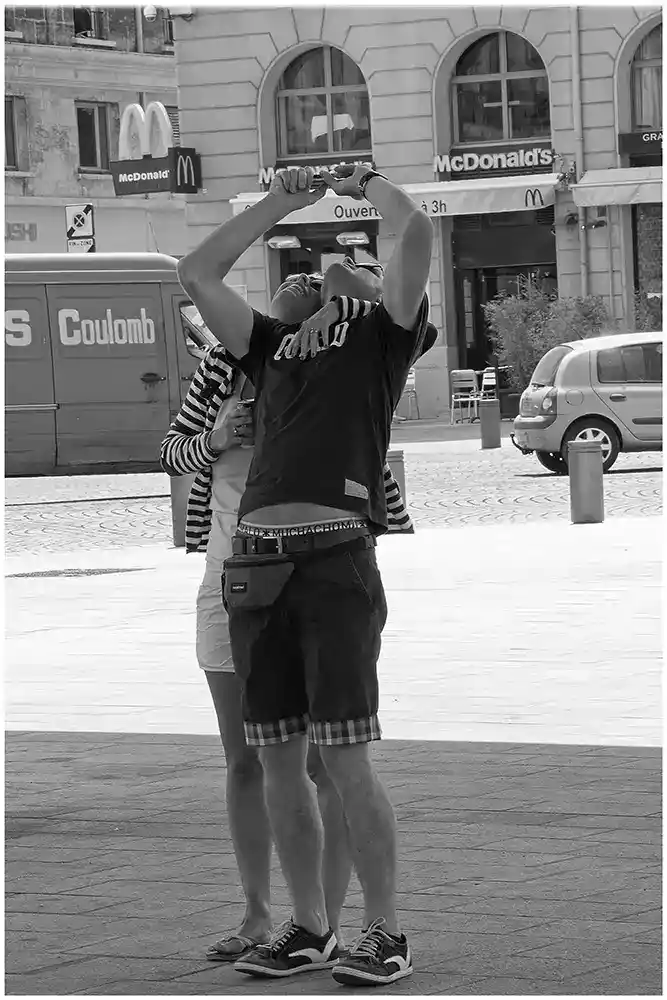 Touristes à Marseille. Série 