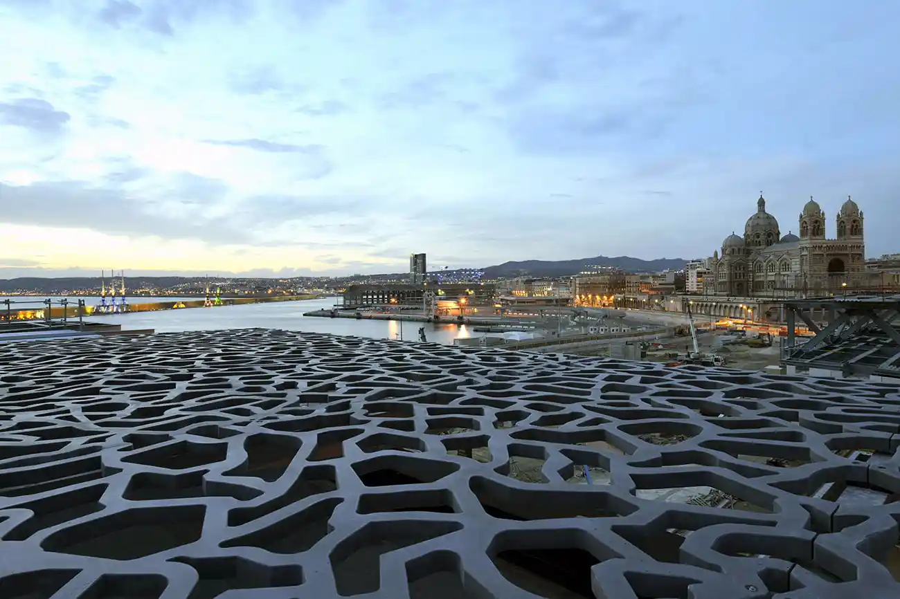 MuCem Marseille. Architecte Rudy Ricciotti