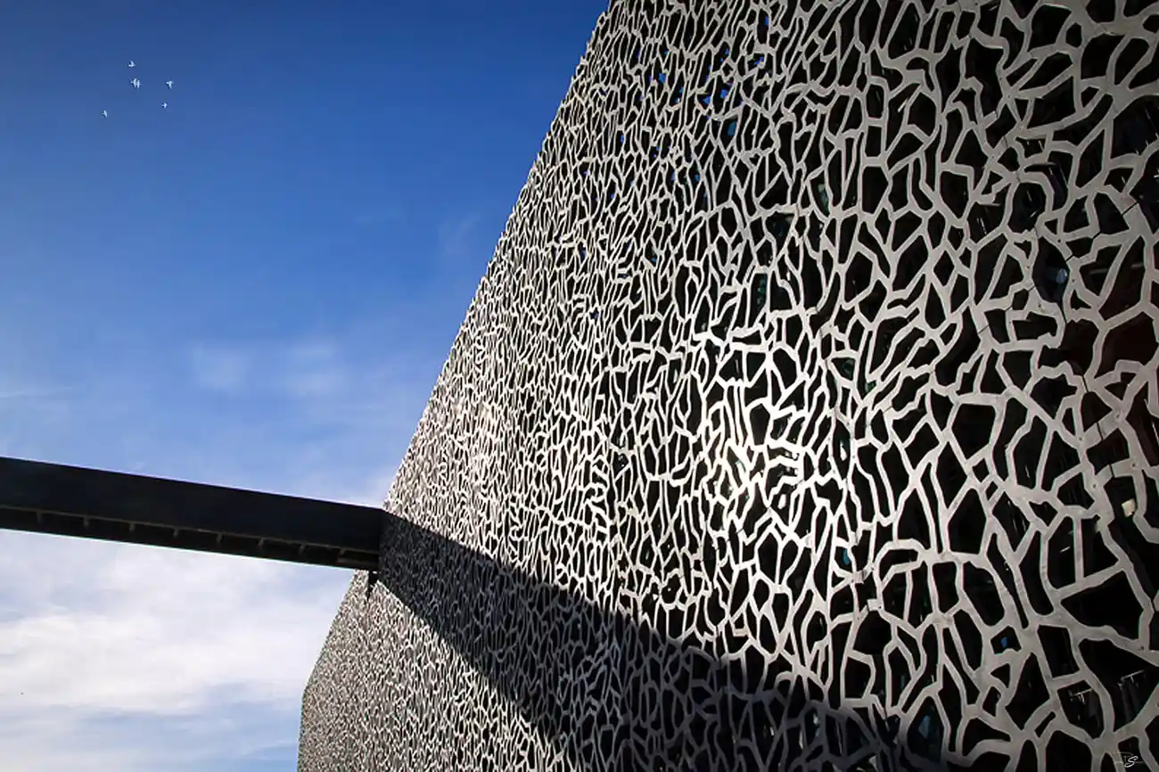 MuCem Marseille. Architecte Rudy Ricciotti