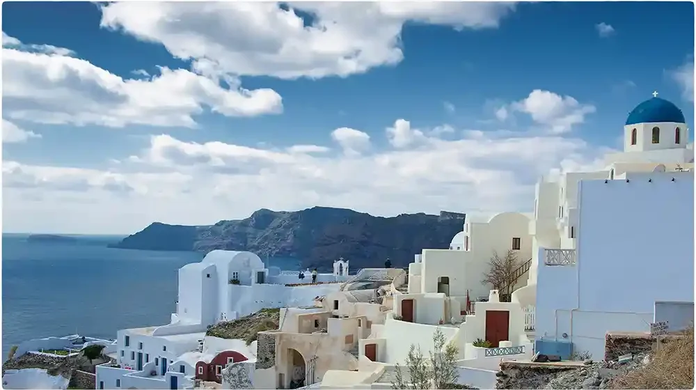 OÏa, la carte postale de Santorin